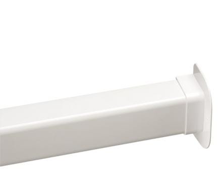 SORTIE DE MUR BLANC 110X75MM   110CMURO-WHITE