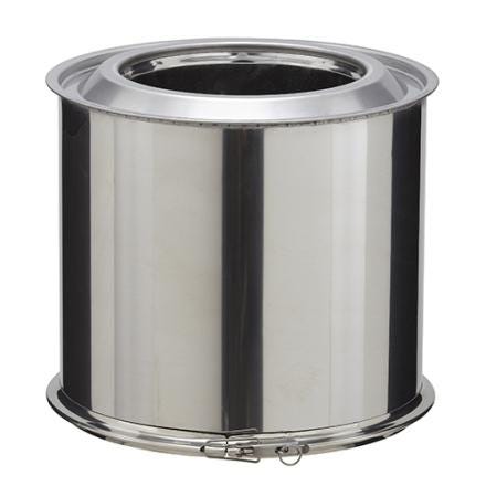 ELEMENT DROIT INOX 250 0:150    31150003/9999 POUJOULAT  [31150003/9999]