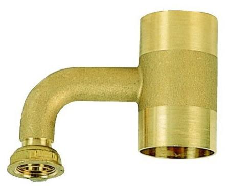 ACCESSOIRES POUR CONDUITES MONTANTES - Té coudé 90° basse pression à joint plat