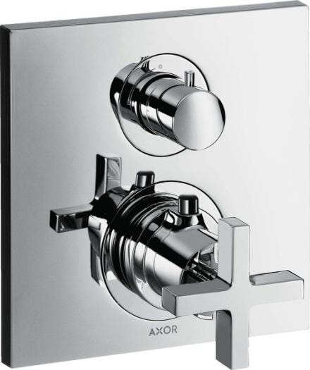 AXOR CITTERIO - Set de finition pour mitigeur thermostatique encastré