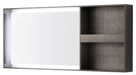 CITTERIO - Miroir avec éclairage périphérique indirect à rampe LED (40Watts - IP 44)