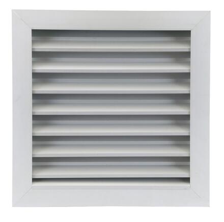 GRILLE EXTERIEURE - GAE 50 - Aluminium anodisé - Rectangulaire murale