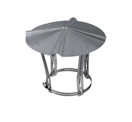 CONDUITS RIGIDES ALUMINIES - Chapeau chinois galva extensible