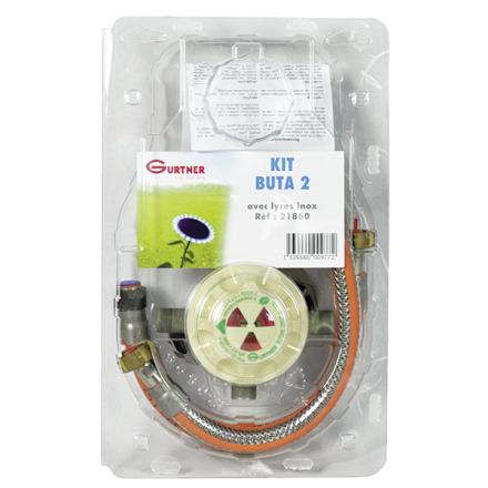 KIT LYRE INOX BUTANE BUTA 2 2.6KG/H     21860 GURTNER