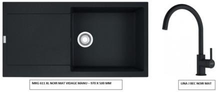 PACK MRG 611-XL , MARIS , EVIER FRAGRANIT , N FRANKE FRANCE  [270334]