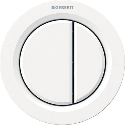 PLAQUE DECL.PNEU/WC TYPE 01 BLC/AL. 116050111 GEBERIT  [116.050.11.1]