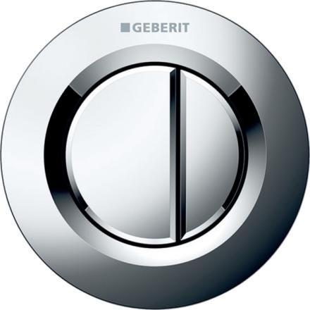 PLAQUE DECL.PNEU/WC TYPE 01 CHR/BR  116042211 GEBERIT  [116.042.21.1]