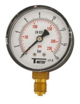 MANOMETRE - Radial - Boitier ABS - SEC
