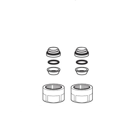 RACCORD P.TUBE CUIVRE 16X18        -2- S11106 FINIMETAL - RADSON  [S11106] 