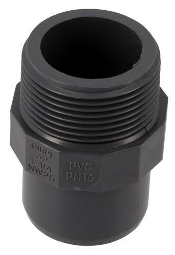 EMBOUT A COLLER / A VISSER PVC - Mâle ou Femelle