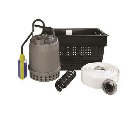 POMPE VIDE-CAVE - SANISUB STEEL KIT - KIT COMPLET D'URGENCE