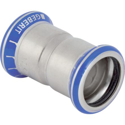 MANCHON MAPRESS ACIER INOX D35  SS.SIL. 82006 GEBERIT  [82006]