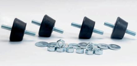 KIT ACCESSOIRE PLOT ANTI-VIBRATION M8  SI0004