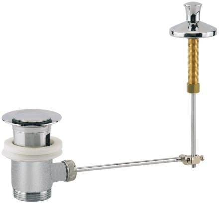 VIDAGE - Laiton-Inox - Bonde vissante équipé d'un clapet inox