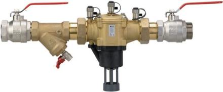 ENSEMBLE DE PROTECTION EDP BA BM - Avec disconnecteur BABM avec 2 vannes boisseaux sphériques et filtre à tamis inox