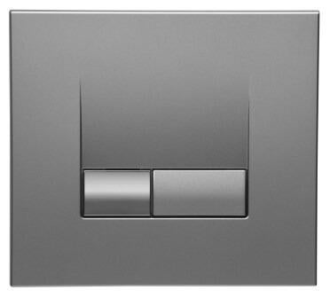 SMARTY - Plaque de commande double touche ABS