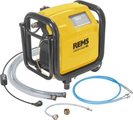 APPAREIL DE RINÇAGE ET D'ESSAI DE PRESSION - Multi-Push - Rinçage et contrôle de pression à l'air comprimé ou à l'eau pour les installations d'eau potable et de chauffage