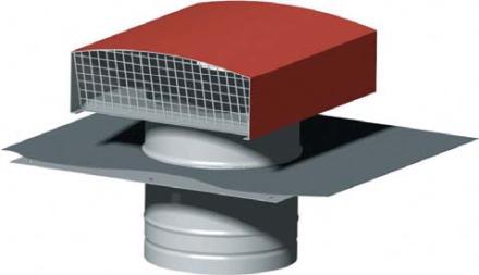 CHAPEAU DE TOITURE METAL 500MM TUILE   875058 S&P FRANCE SOLER & PALAU  [875058]