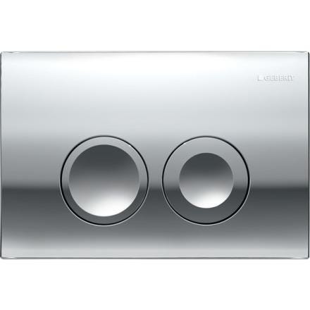 PLAQUE DECL.GEBERIT DELTA25 CHR/BR  115125215 GEBERIT  [115.125.21.5]