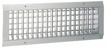 GRILLE DE SOUFFLAGE - GCF - Acier galvanisé à ailettes mobiles - Double déflexion