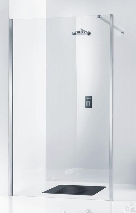 PRAIA 1000 - Paroi fixe - hauteur 195 cm - ép. verre 6 mm