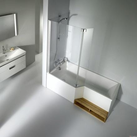 BAIN-DOUCHE NEO - Baignoire bain-douche