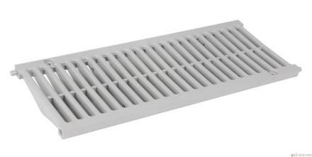 GRILLE CANIVEAU  50X20 A15 GRIS        UGRL88 NICOLL  [UGRL88]