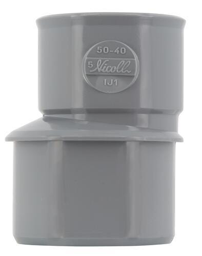 REDUCTION EXT.EXCENT.D50/40 MF PVC COLLER IJ1 NICOLL  [IJ1]
