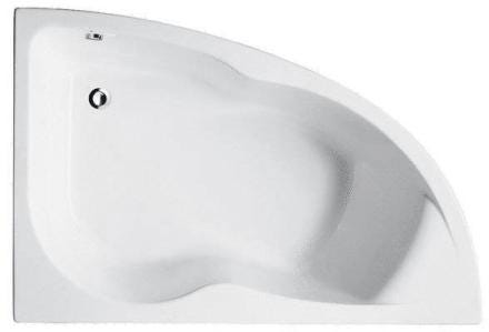 MICROMEGA DUO - Baignoire d'angle asymétrique avec tablier