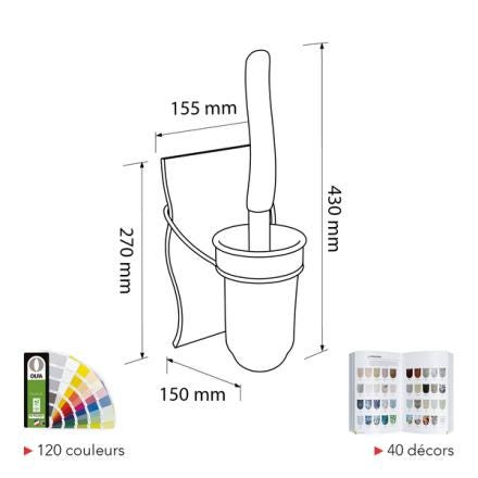 PORTE BALAI SAHARA SOFT WHITE     7VA04400105