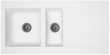 EVIER A ENC. 100 EINNA BLANC UNI ESGE  100U17 MODERNA FRANCE  [ESGE100U17]