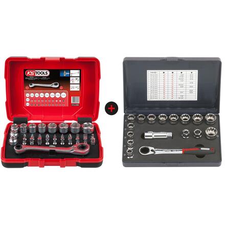 SERRAGE - Coffret douilles