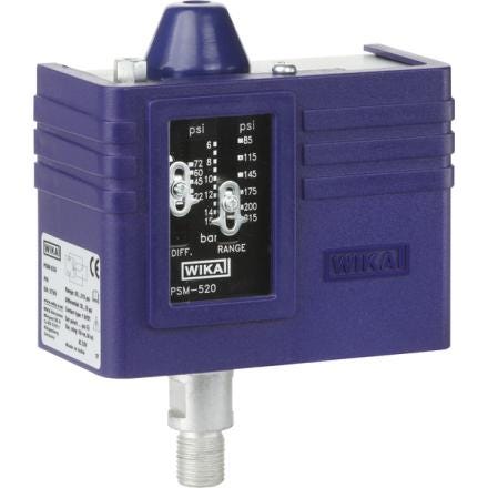 PRESSOSTAT MECANIQUE 0,4-7 BAR 1/4 M  PRES07B THERMADOR  [PRES07B]