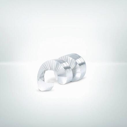 ROSETTE DE BOUT OKAPAK® - Gris claire avec 2 rainures de fixation