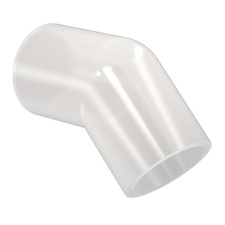 COUDE 45 PVDF SDR21 B.A.B IR           90X4,3 AGRU  [30060009021] 