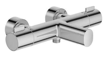 CUFF - Mitigeur thermostatique bain-douche mural.