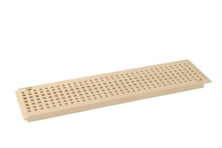 GRILLE CANIV.PISC.0.5M L130 SABLE      GR77PS NICOLL  [GR77PS]