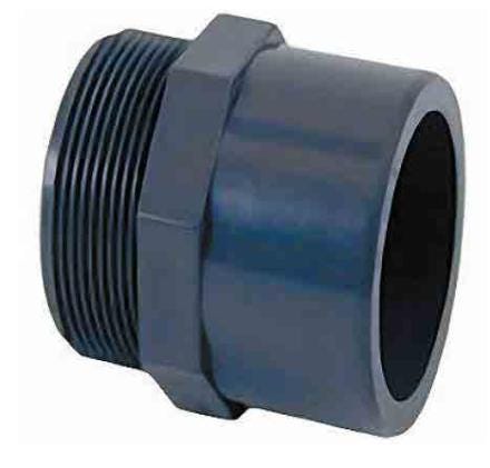 EMBOUT FILETE FM PVC COLLER D63X2" AQ PV17463 FLUIDRA  [PV17463]