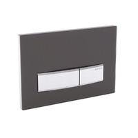 SIGMA - 50 - Plaque de déclenchement double touche en fonte d'aluminium