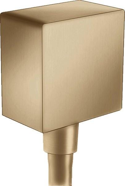 COUDE SQUARE FIXFIT BRONZE BROSSE    26455140 HANSGROHE  [26455140]