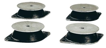 PLOTS ANTIVIBRATILES D60 MAX 45KG      970083 S&P FRANCE SOLER & PALAU  [970083]
