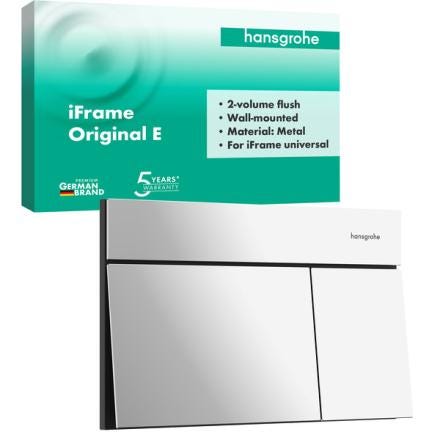 PLAQUE CD IFRAME ELEMENT E DBL   CHR 66003000 HANSGROHE  [66003000]