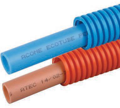TUBE PE-XC AQUACOME - Ecotube(bleu) - Nu