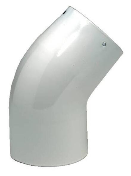 COUDE 45 BLANC 125                     312144 TOLERIE EMAILLERIE NANT-SETEN  [312144]