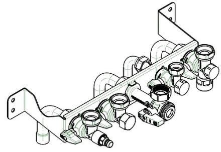 KIT BARRETTE AVENA 1.XX               7778309 DE DIETRICH EQUIP THERMIQU BDR  [7778309]