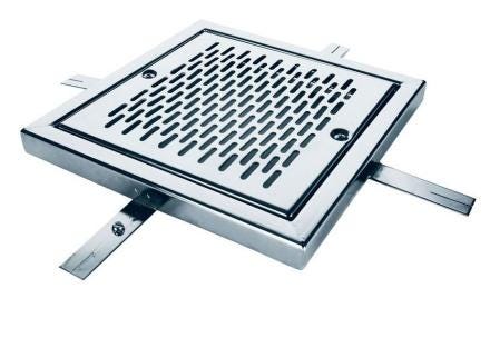 GRILLE - De fond inox