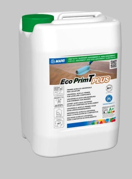 ECO PRIM T PLUS - Primaire acrylique pour supports normalement absorbant ou non absorbant