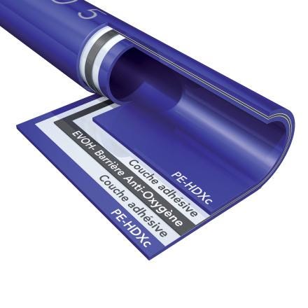 TUBE PEX-C5 BAO D16X1,5 120M BLEU TUBBAO16120 FINIMETAL - RADSON  [TUBBAO16120] 