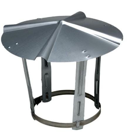 CONDUIT RIGIDE ALUMINIE - Pour appareil au fioul, bois et charbon au conduit de fumée.