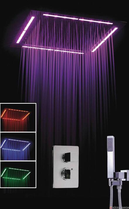 RAIN LIGHT QUADRO - Ensemble thermostatique